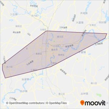 公交集团 coverage area map