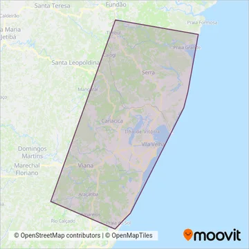 Ceturb coverage area map