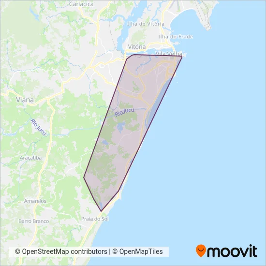 Sanremo coverage area map
