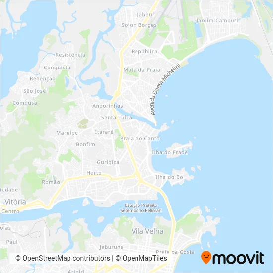 Geotur Transportes coverage area map