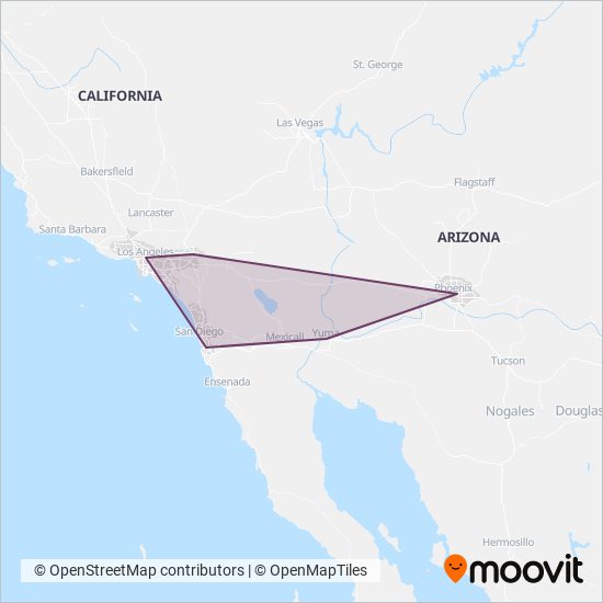 FlixBus-us coverage area map