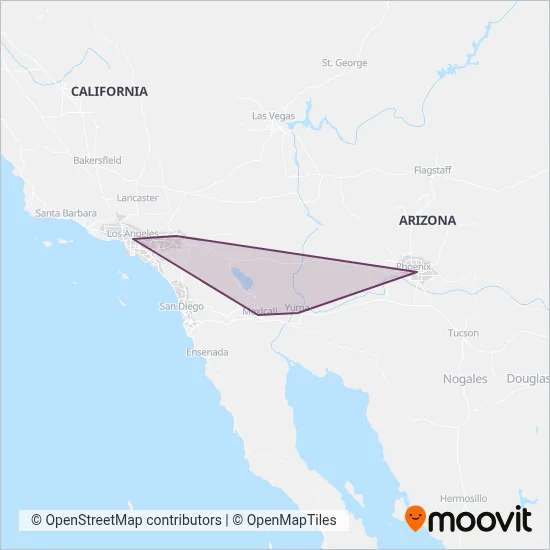 FlixBus-us coverage area map