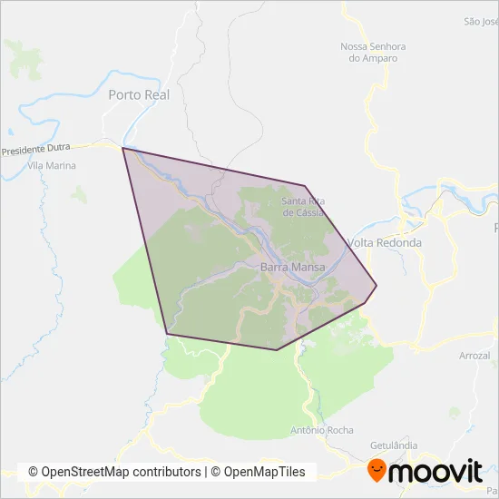 Triecon coverage area map