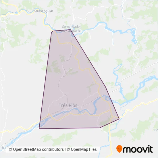 Transa Transporte Coletivo coverage area map
