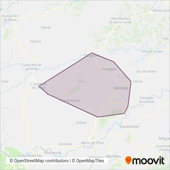 Expresso Glória coverage area map