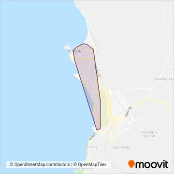 S. I. Comercial y S. Arturo Prat Ltda. coverage area map