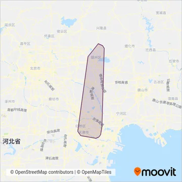 公交四公司 coverage area map