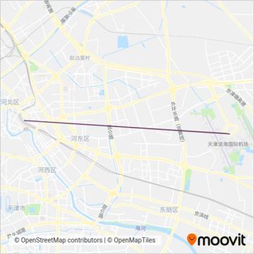 机场大巴线路的覆盖范围