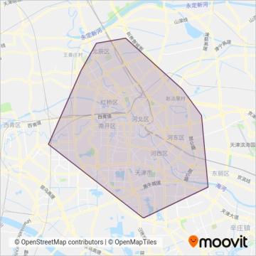 巴士实业线路的覆盖范围