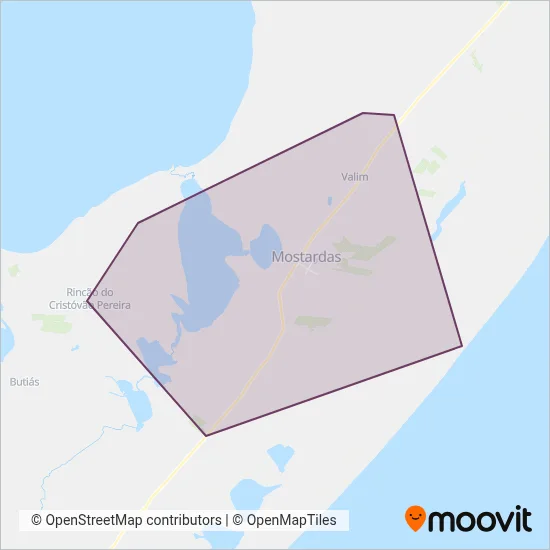 TSC - Municipal Mostardas coverage area map