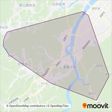 桐庐县富鑫达汽车运输有限公司 coverage area map
