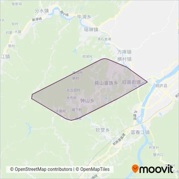 桐庐鸿盛汽车客运有限公司 coverage area map