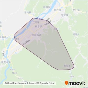桐庐宏泰汽车客运有限公司线路的覆盖范围