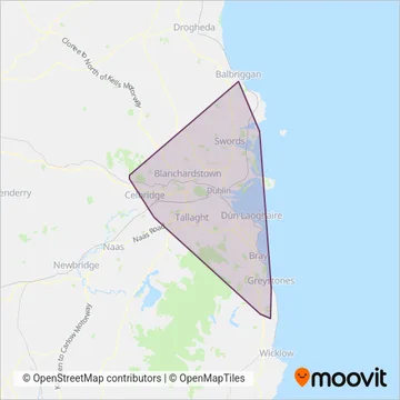 Go-Ahead coverage area map