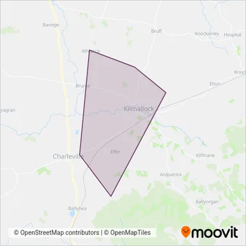 Joseph Foley coverage area map