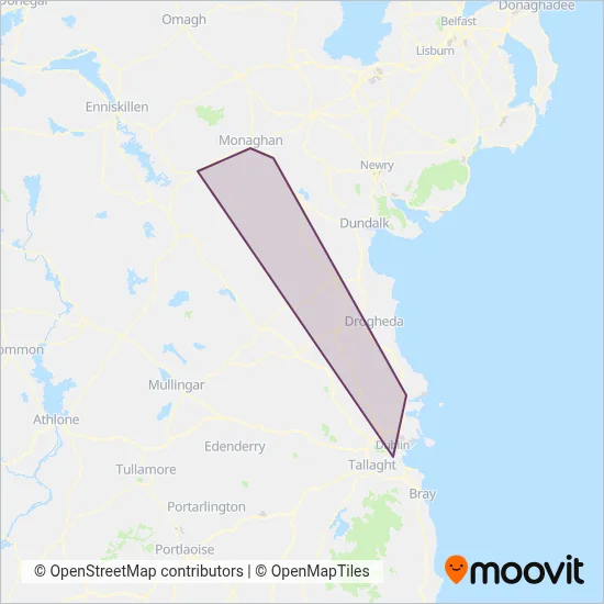 McConnon Travel coverage area map