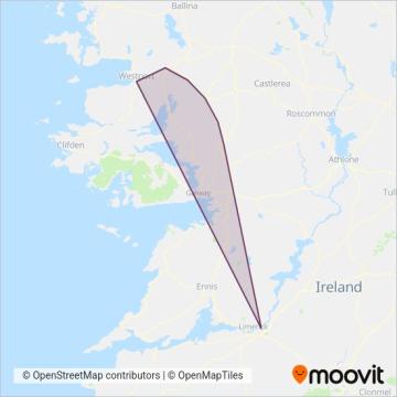 Michael Moran coverage area map