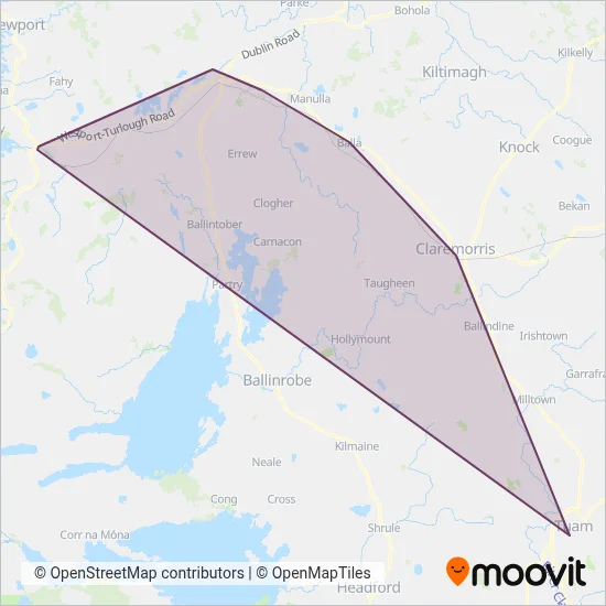 Michael Moran coverage area map