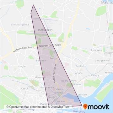 Nolan Coaches coverage area map