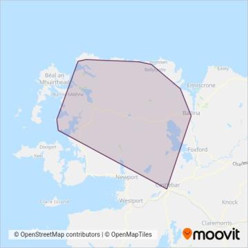 McGrath Coaches coverage area map