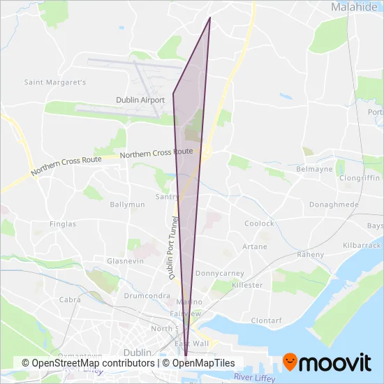 Ashbourne Connect coverage area map