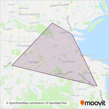 Luas coverage area map