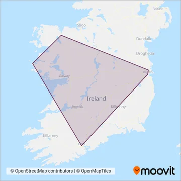 Citylink coverage area map
