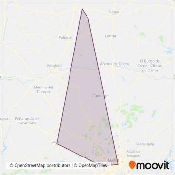 Avanza coverage area map