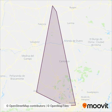 Avanza coverage area map