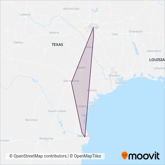 FlixBus-us coverage area map