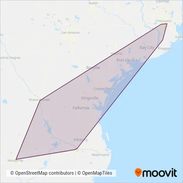 Greyhound-us coverage area map
