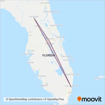 FlixBus-us coverage area map