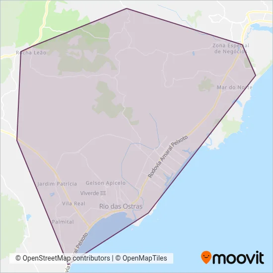 CooperOstras coverage area map