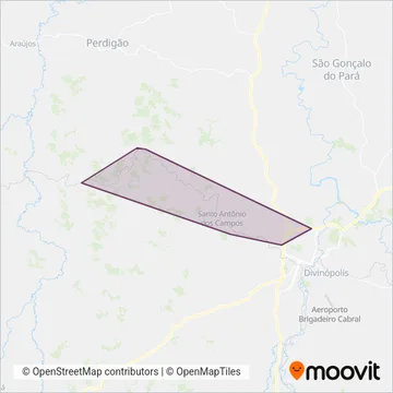 Transpratur coverage area map