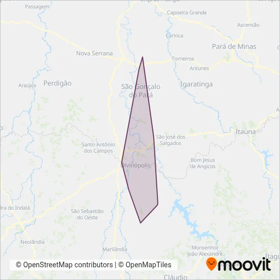 Exdil coverage area map