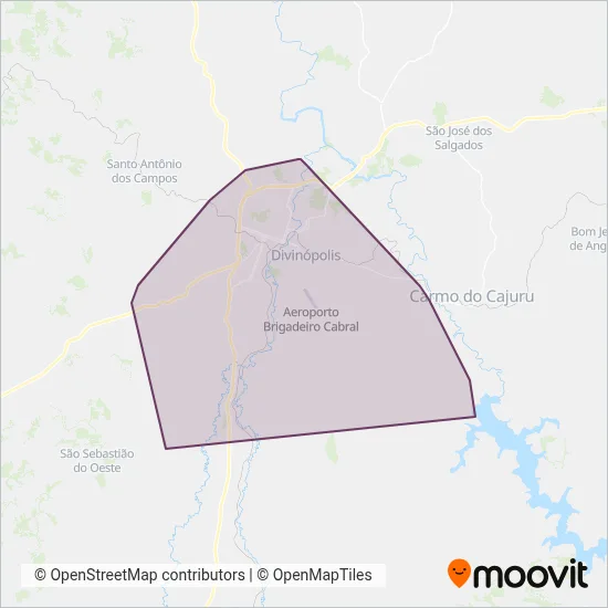 Trancid coverage area map