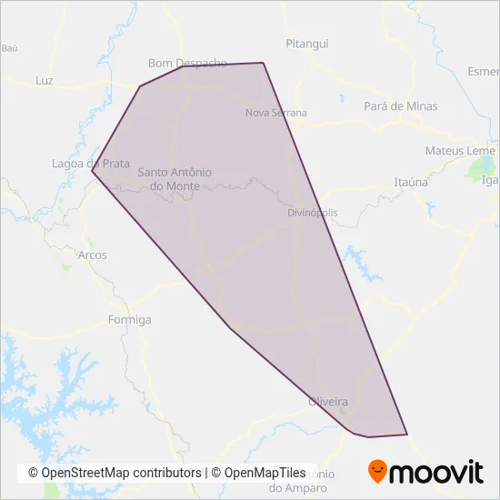 São Cristóvão coverage area map