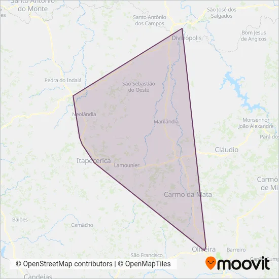 Empresa RN coverage area map