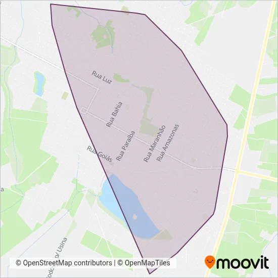 TNS Transnova - Lagoa da Prata coverage area map