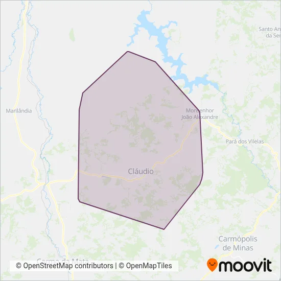 Souza & Braga coverage area map