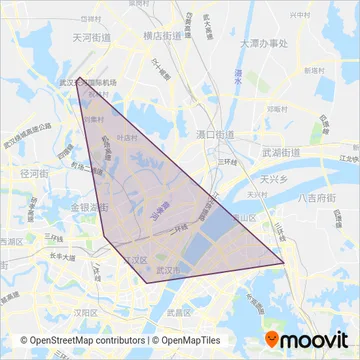湖北机场集团 coverage area map