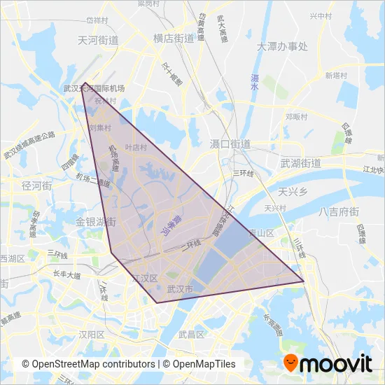 湖北机场集团线路的覆盖范围