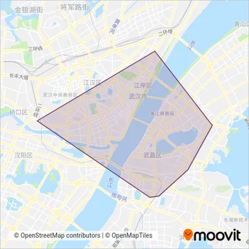 武汉电车 coverage area map