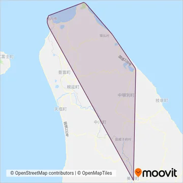 Soya Bus coverage area map