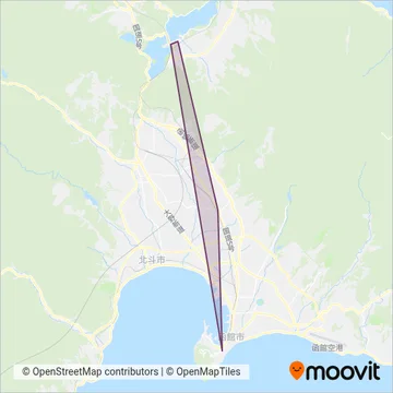 有限会社大沼交通 coverage area map