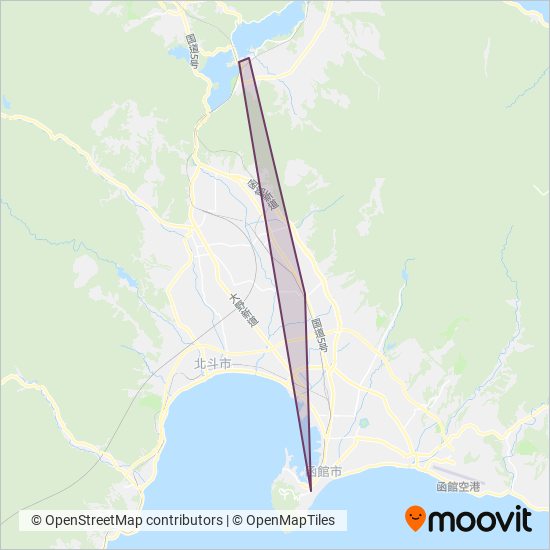 有限会社大沼交通 coverage area map