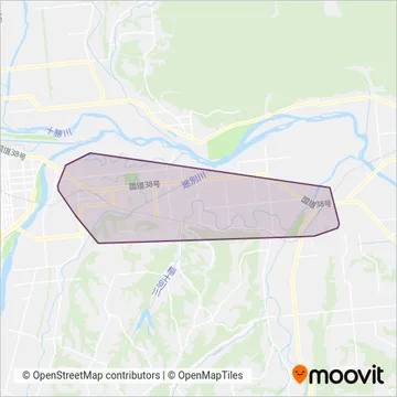 Makubetsu Town Community coverage area map