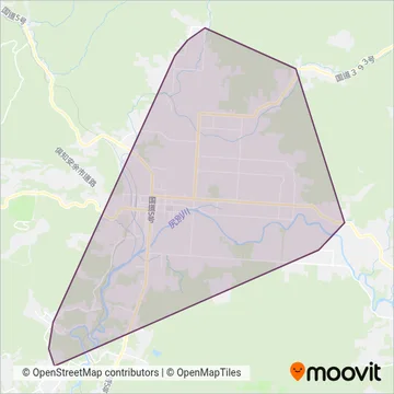 Kutchan Town Community coverage area map