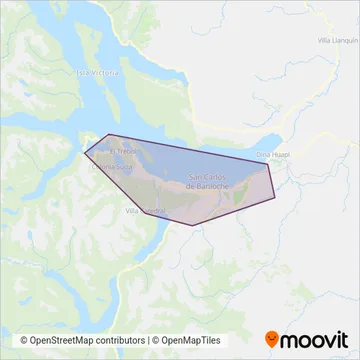 Mi Bus - Transporte Amancay SRL coverage area map