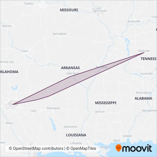 Greyhound-us coverage area map